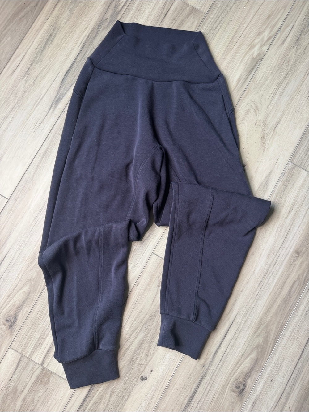 Charcoal Georgette joggers